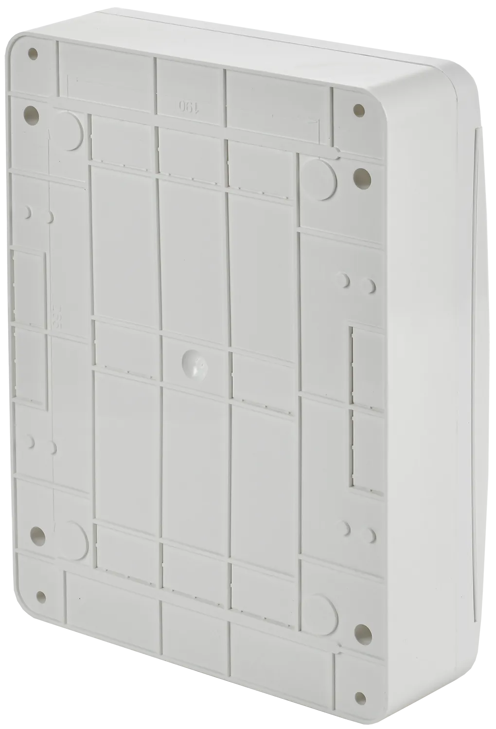 TEKFOR Корпус пластиковый БЕЛЫЙ ЩРН-П-24, IP41 белая дверь IEK - Фото 3