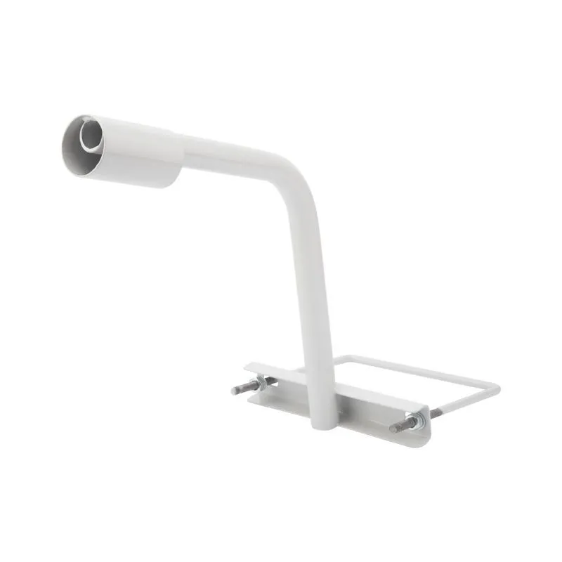 Кронштейн на опору с 1 хомутом белый (625х460х280 Ø51) REXANT арт.607-300; 607-301;607-303 607-405