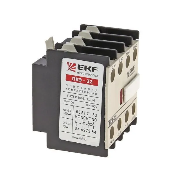 Приставка контактная ПКЭ-40 4NO EKF - Фото 3