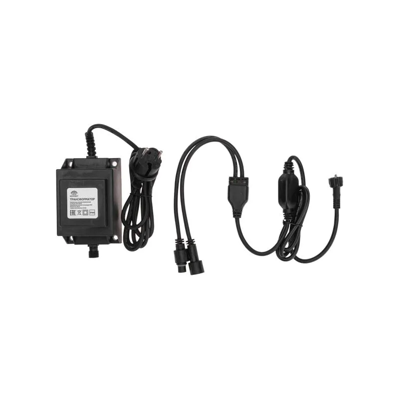 Трансформатор 230В - 24В, 80 Вт, 2 подключения по 50 м NEON-NIGHT - Фото 2