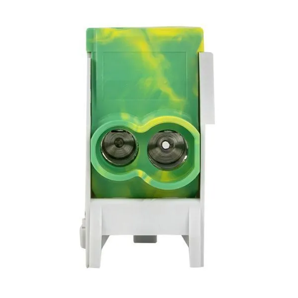 Клемма распределительная КСР с двойным винтом 2x35/2x25 желто-зеленая EKF - Фото 4