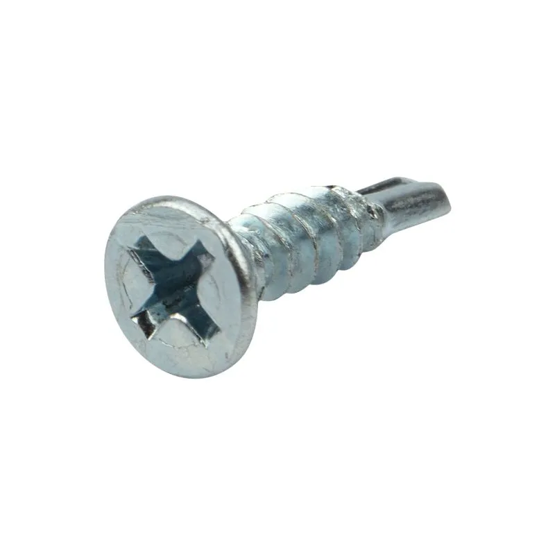 Саморез оконный KRANZ сверло, 3.9х16, белый цинк, короб (1000 шт./уп.) KR-01-3722-009