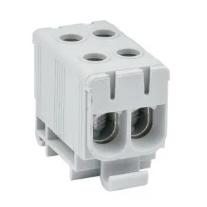 Клемма двойная КСВ 16-50 серая EKF plc-kvs2-16-50-grey