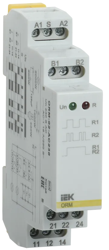 Реле импульсное ORM 2 контакта 230В AC IEK