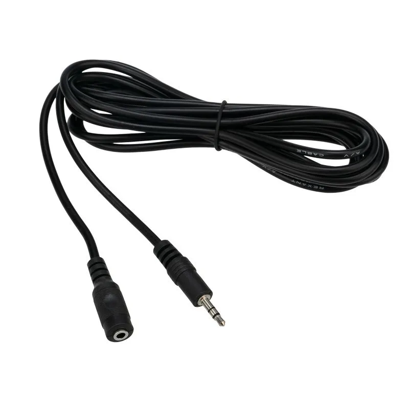 Шнур Стерео 3,5мм гнездо - Стерео 3,5мм штекер, 5м REXANT - Фото 4