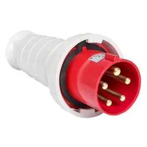 Вилка перенос. 045 3Р+РЕ+N 125А 380В IP67 EKF ps-045-125-380