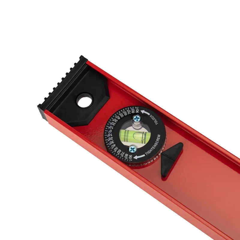 Уровень алюминиевый Рельс, 1000мм, 3 глазка (1 поворотный) REXANT - Фото 5