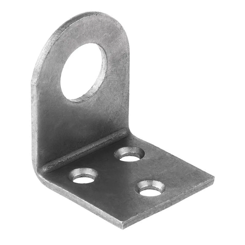 Накладка для замка 40х90 цинк гнутая  ЧЕТЫРЕ СЕЗОНА 79-1010