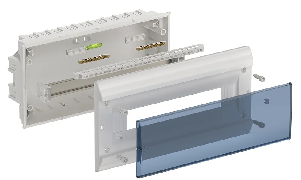 PRIME Корпус пластиковый ЩРВ-П-18 модулей встраиваемый белый IP41 IEK - Фото 4