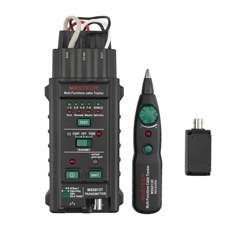 Тестер трассоискатель с генератором сигнала MS6813 MASTECH - Фото 5