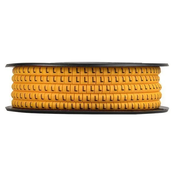 Маркер кабельный 1,5 мм2 "L" (1000 шт.) (ЕС-0) EKF - Фото 8