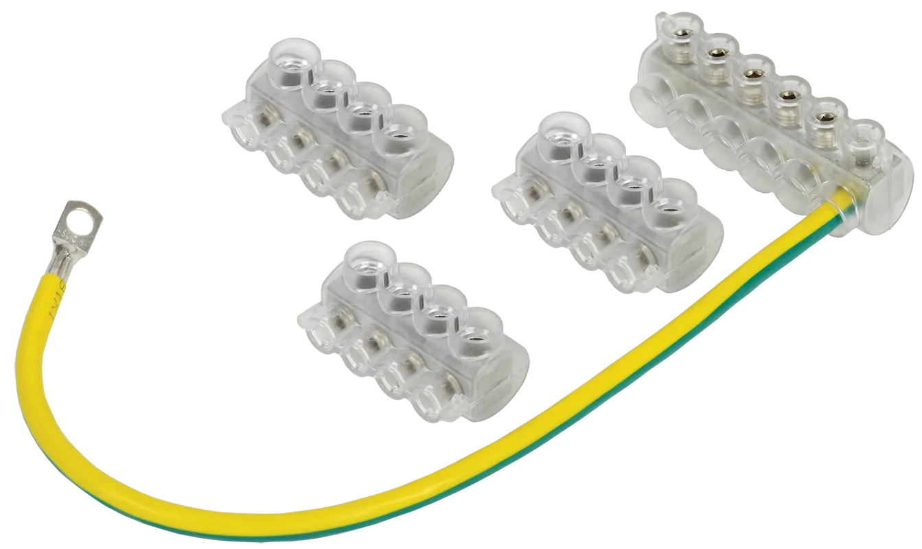 Набор колодок клеммных НК-3 (3xKE10.504+KE10.506, SV50) IEK UZK-NKK-50