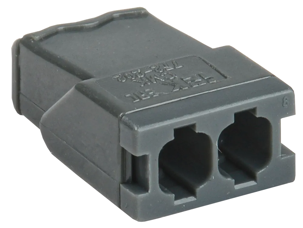 Строительно-монтажная клемма СМК 772-242 компактная с пастой IEK