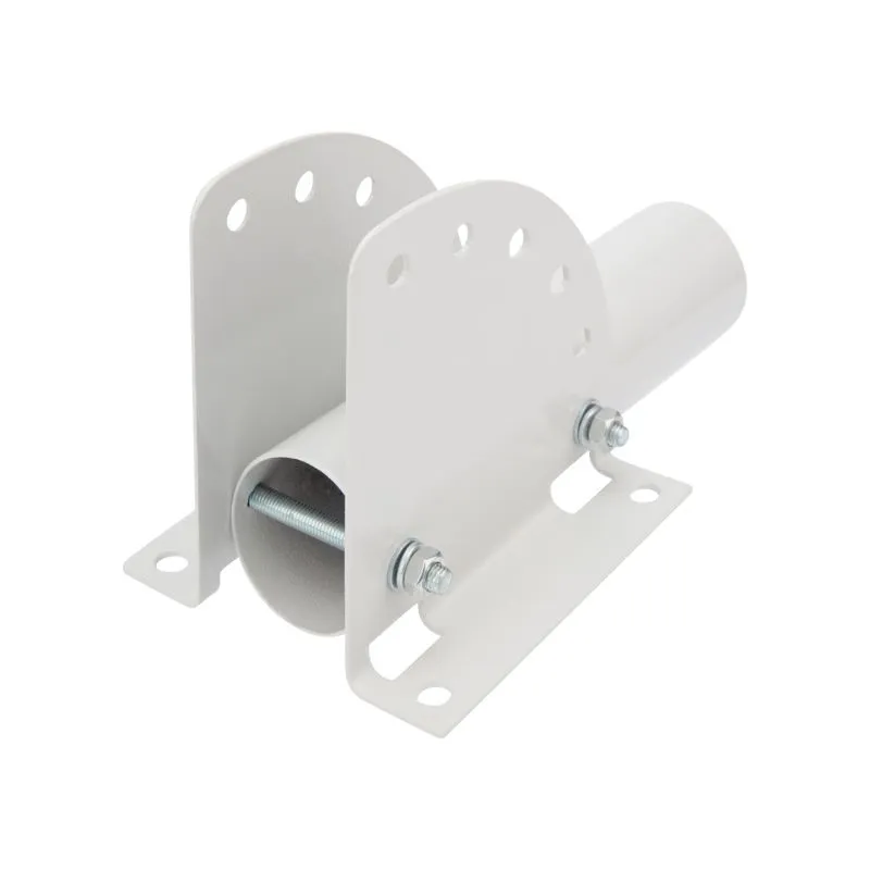 Кронштейн накладной / под бандажную ленту с переменным углом белый (230х150х150, Ø 51) REXANT  арт.607-300; 607-301;607-303 607-400