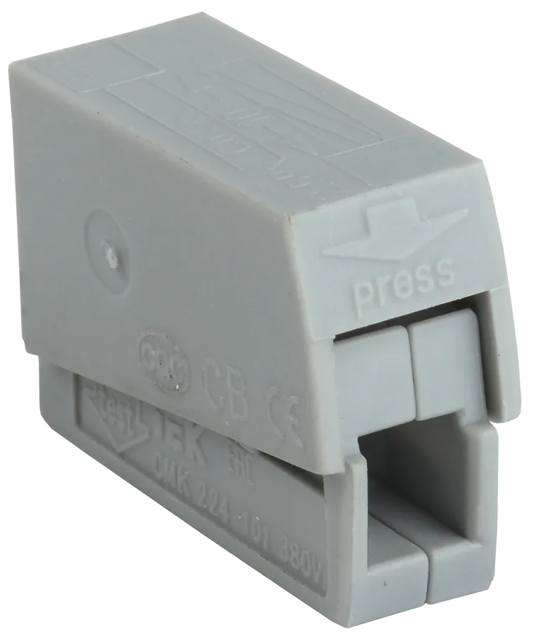 Строительно-монтажная клемма СМК 224-101 для светильников IEK