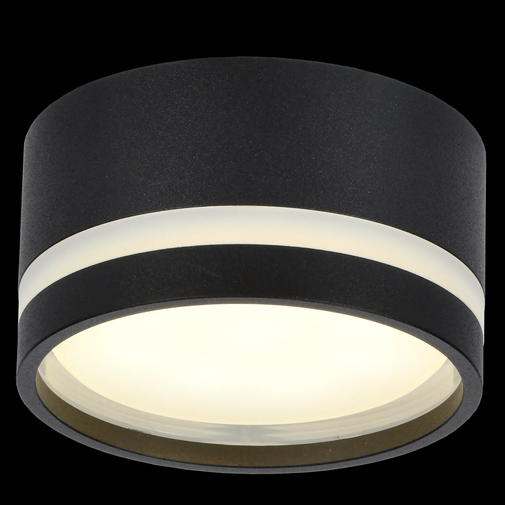 LIGHTING Светильник 4032 накладной потолочный под лампу GX53 черный IEK - Фото 3