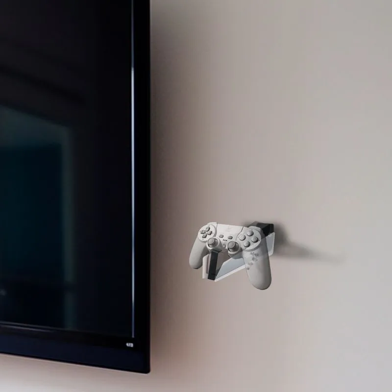 Кронштейн для зарядной станции DualSense PS5, настенный, черный REXANT - Фото 2