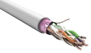 ITK Витая пара F/UTP кат. 5E 4х2х0,52 PVCLSнг(А)-FRLSLTx оранжевый (305м) LC1-C5E04-397