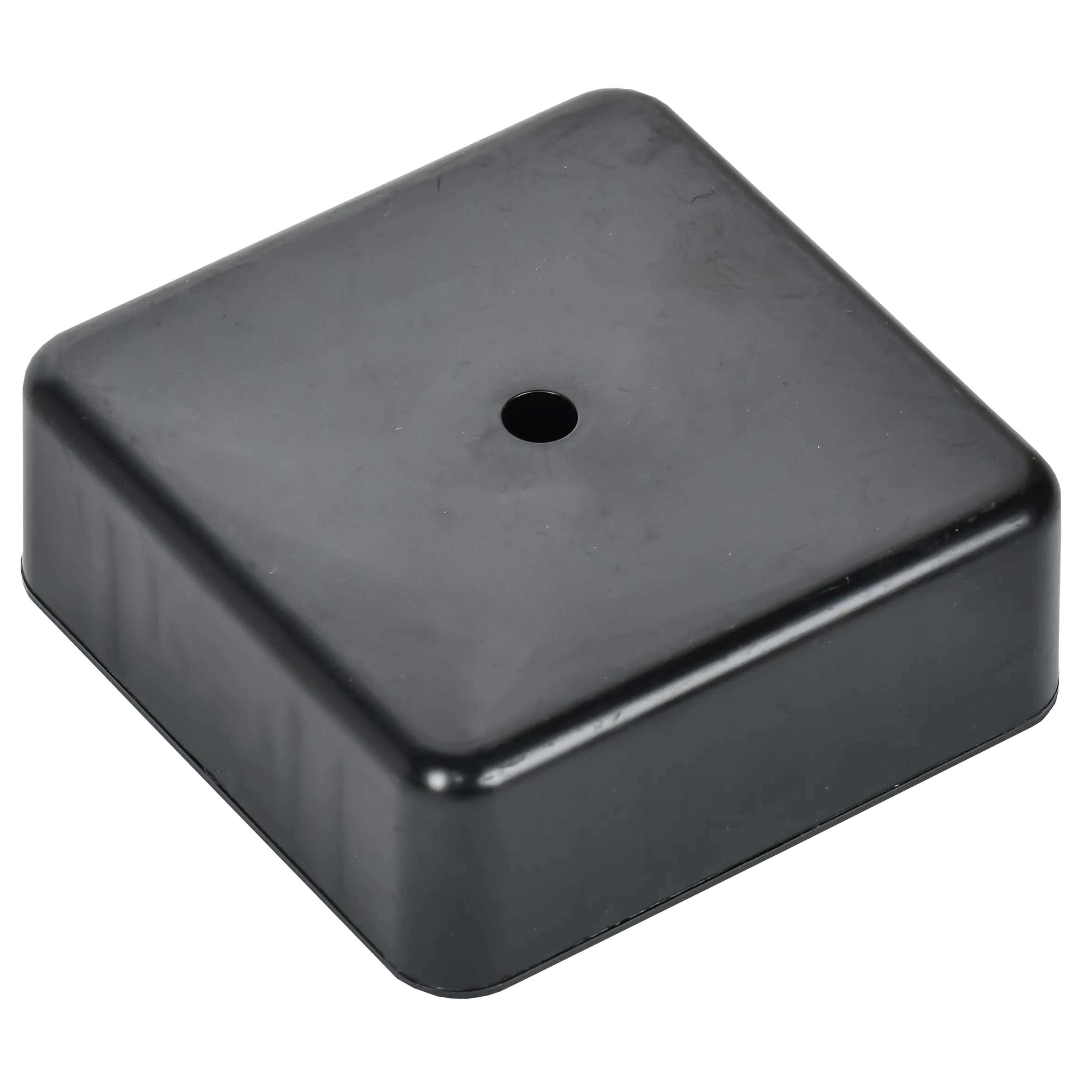 Коробка распаячная КМ для открытой проводки безгалогенная (HF) 75х75х28мм черная (RAL 9005) IEK - Фото 5