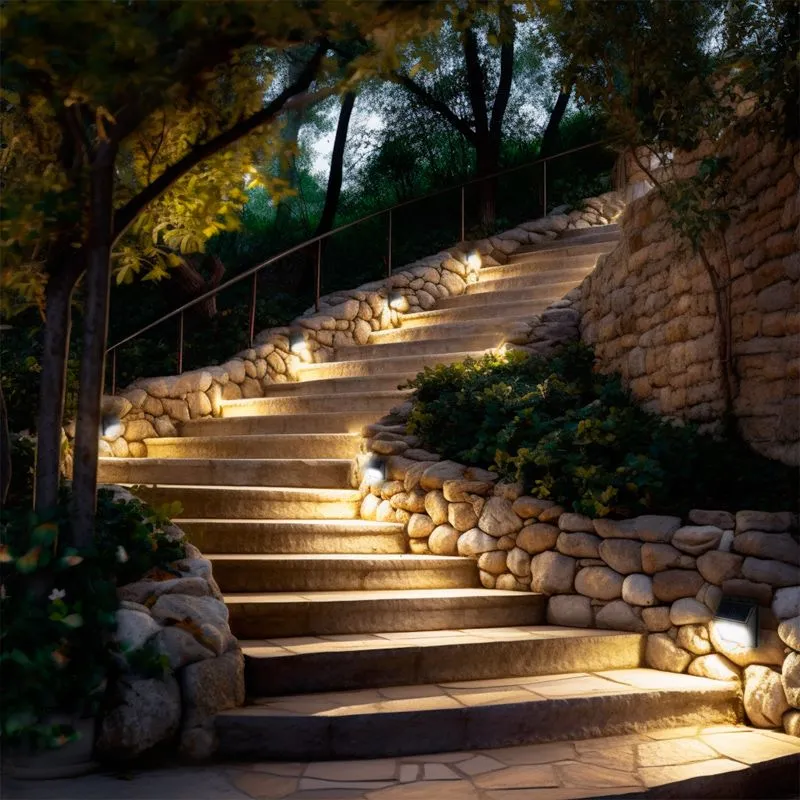 Светильник настенный 4500К, со встроенным аккумулятором, солнечной панелью, датчиками движения и освещенности LAMPER - Фото 2