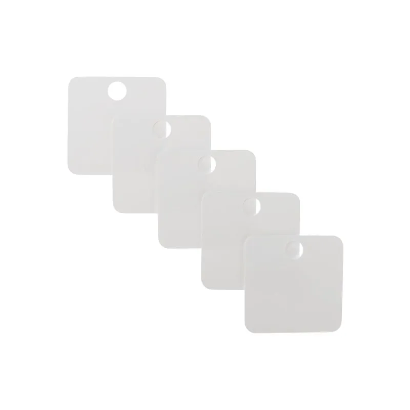 Бирка кабельная «У-153» (Маленький квадрат) белая (250 шт/уп) REXANT - Фото 2