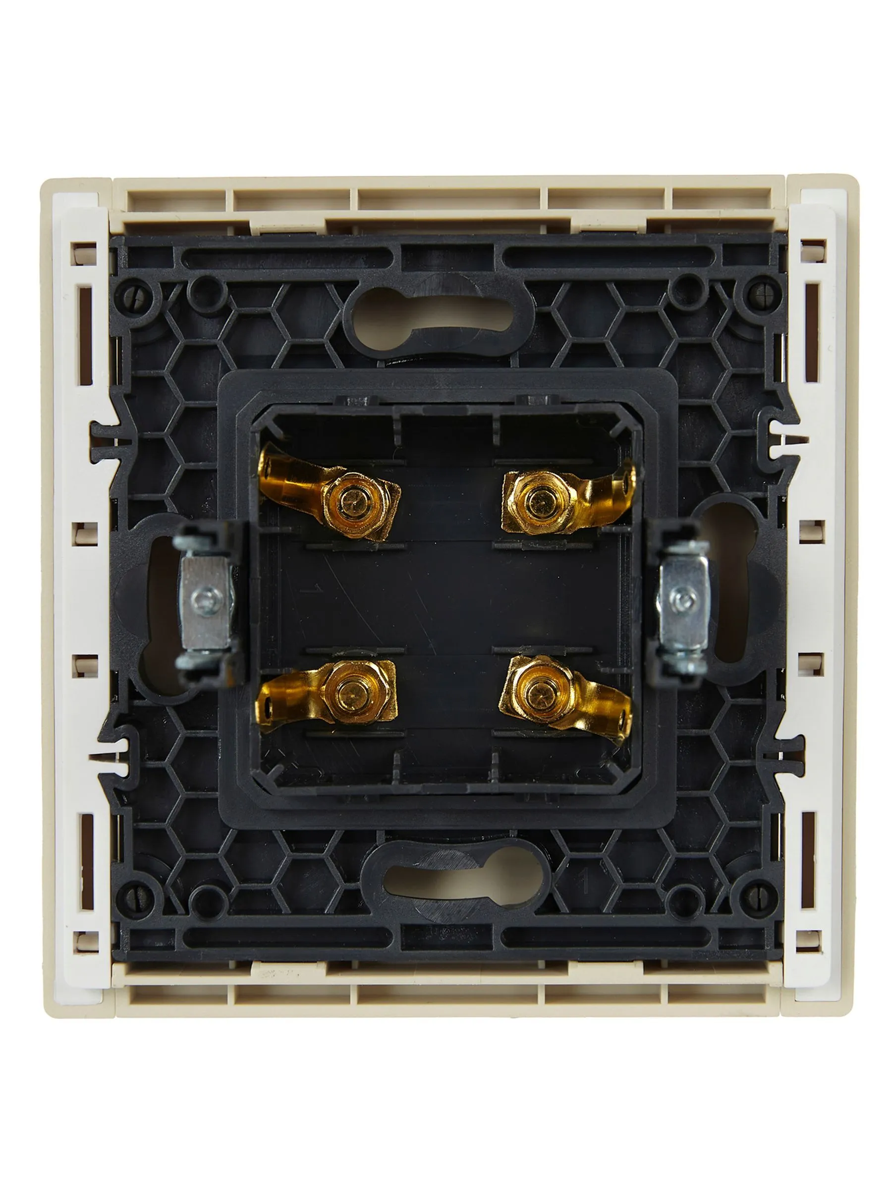 FORTE&PIANO Аудиорозетка 4-местная FP439 ваниль IEK - Фото 3