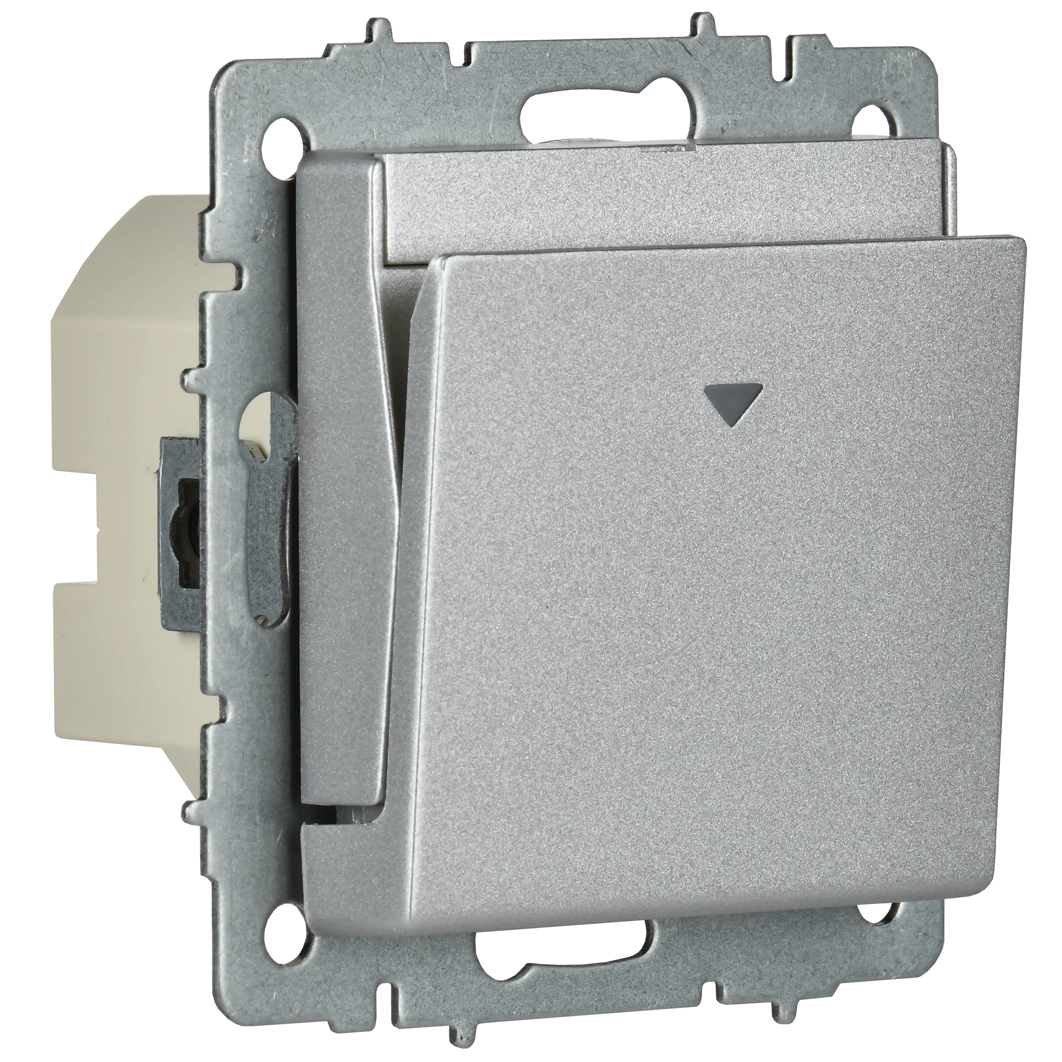 BRITE Выключатель карточный 30А ВС10-1-8-БрА алюминий IEK - Фото 4