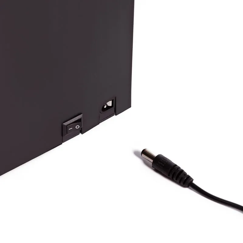 Светодиодный камин Хайтек с эффектом живого огня 60х10х20 см, батарейки 3хС (не в комплекте) или от USB (в комплекте) - Фото 4