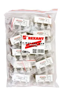 ОТВЕТВИТЕЛЬ  2 отвода 10 дБ   REXANT - Фото 2