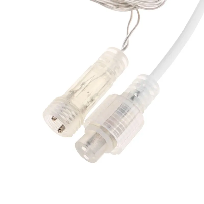 Гирлянда светодиодная Айсикл (бахрома) 25х0,6м, c эффектом мерцания, прозрачный провод, IP44, 230В, диоды ТЕПЛЫЕ БЕЛЫЕ, 588LED NEON-NIGHT - Фото 5