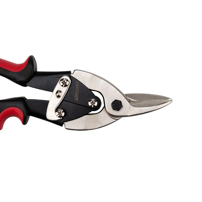 Ножницы по металлу левые 260мм никелированные, двухкомпонентные рукоятки REXANT - Фото 3