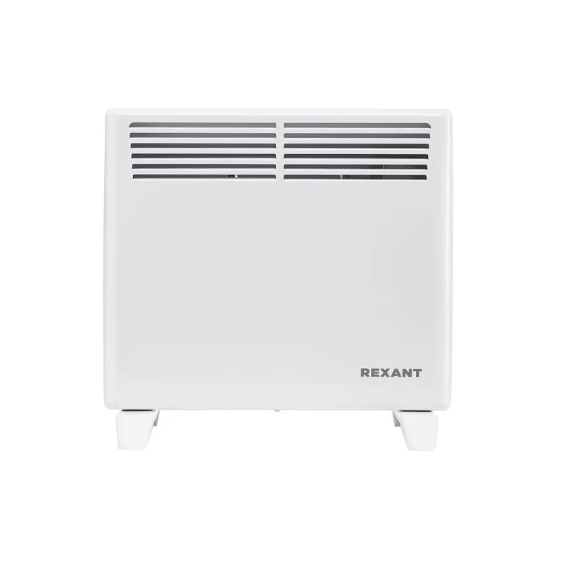 Конвектор электрический с механическим термостатом, 1кВт, СТИЧ-нагревательный элемент, ножки REXANT - Фото 2