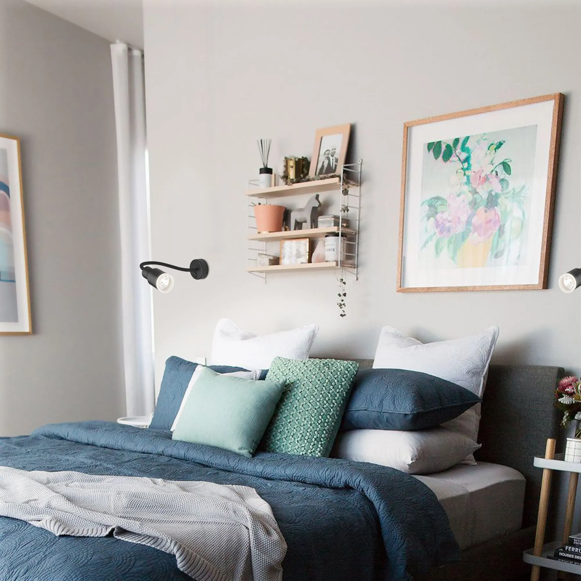 Светильник светодиодный настенный с гибким корпусом Molly LED MRL LED 1015 черный Elektrostandard - Фото 2