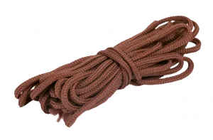 Шнур из п/э нити для фиксации проводов на изоляторах, цвет - шоколад, ТМ "МезонинЪ", (5м /уп) GE7000