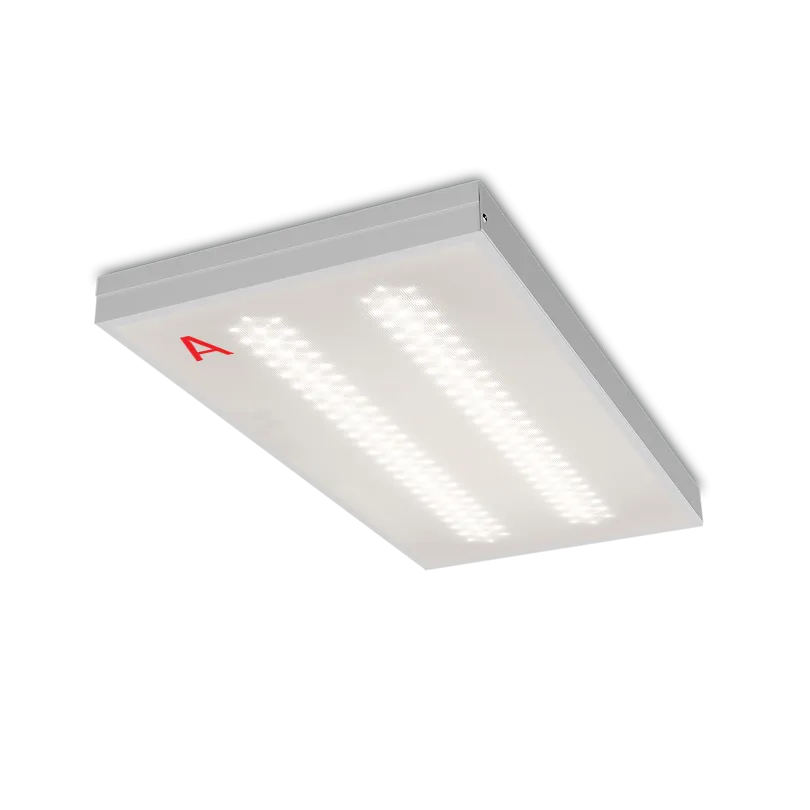 Светильник WOLTA PRO ОФИС ДВО01-18-242-4К-90 с БАП EM1 18Вт 4000К Ra90 IP40 Микропризма 2400лм 595х2