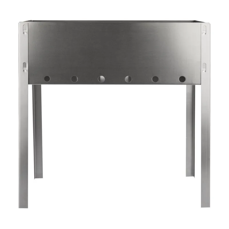 Мангал сборный походный, 350х250х350мм, в пленке СОКОЛ - Фото 3