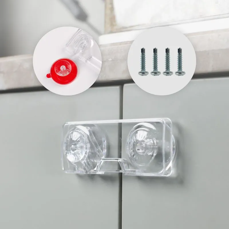 Замок-блокиратор для шкафов и холодильников HALSA - Фото 3