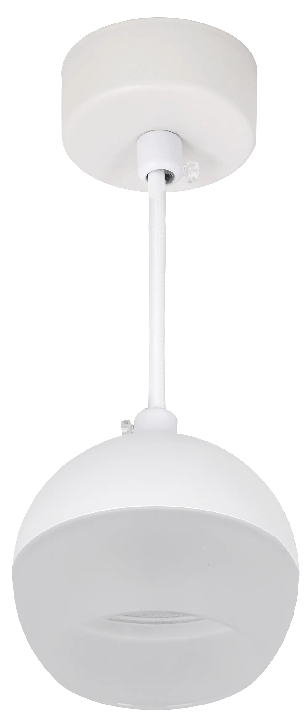 LIGHTING Светильник 4012 подвесной под лампу GX53 белый IEK