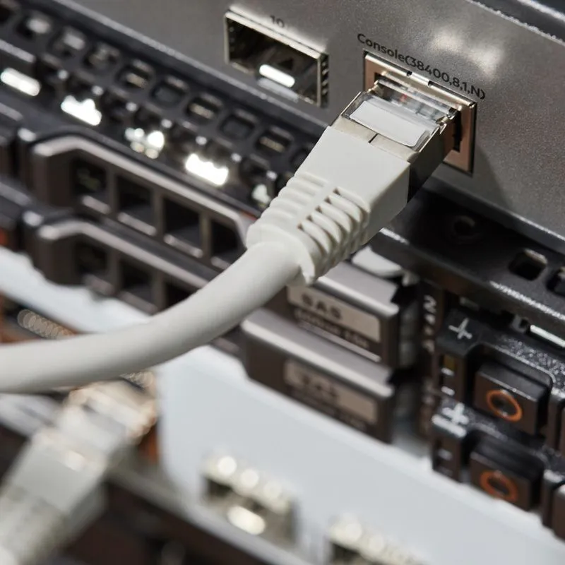 Шнур коммутационный, патч-корд F/UTP RJ45-RJ45, CAT 6, LSZH серый, 1м REXANT - Фото 3