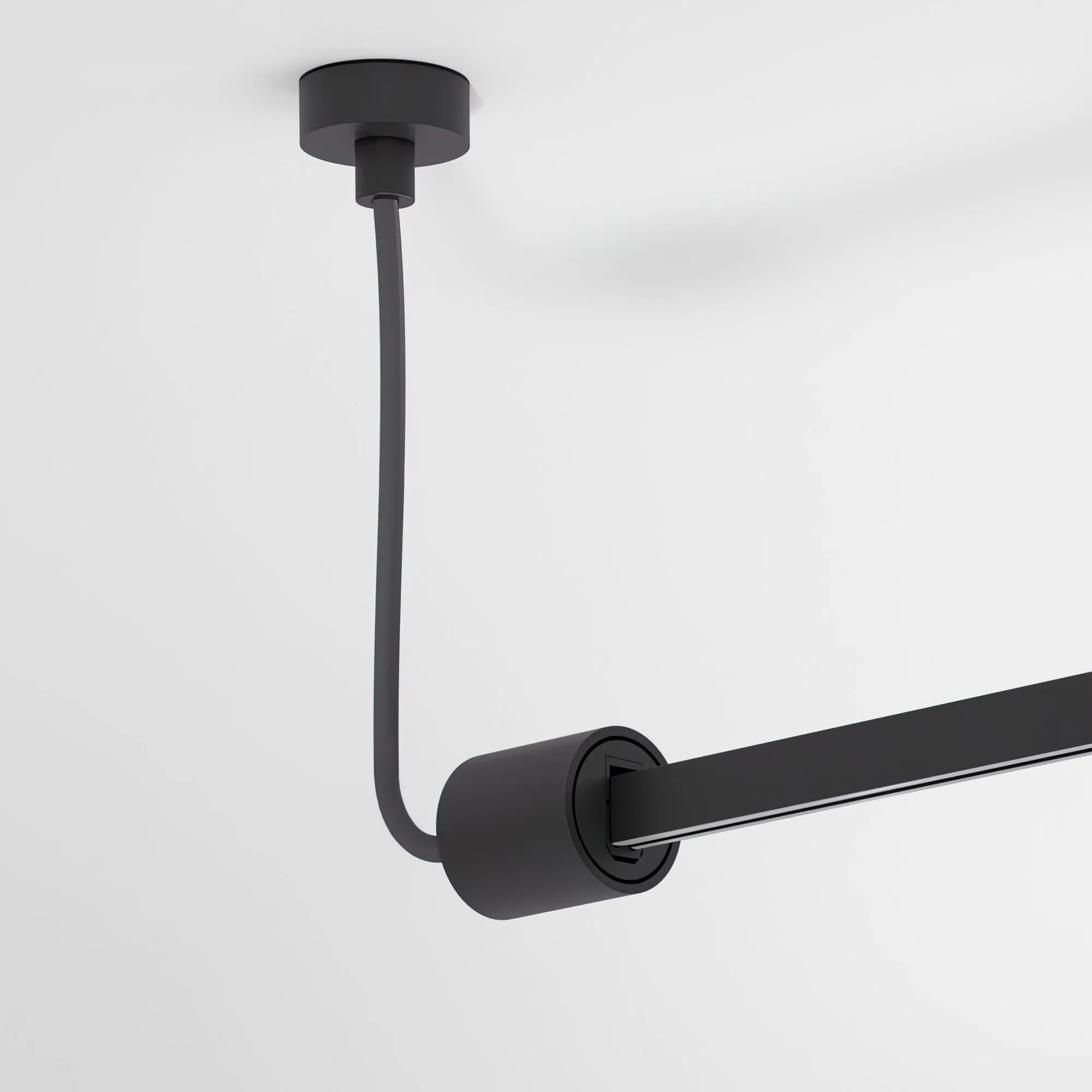 Esthetic Magnetic Подвесной комплект для подключения трековой системы освещения к питанию (боковой) 