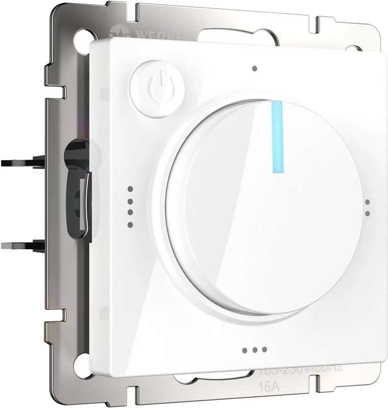 Терморегулятор электромеханический для теплого пола (белый) Werkel