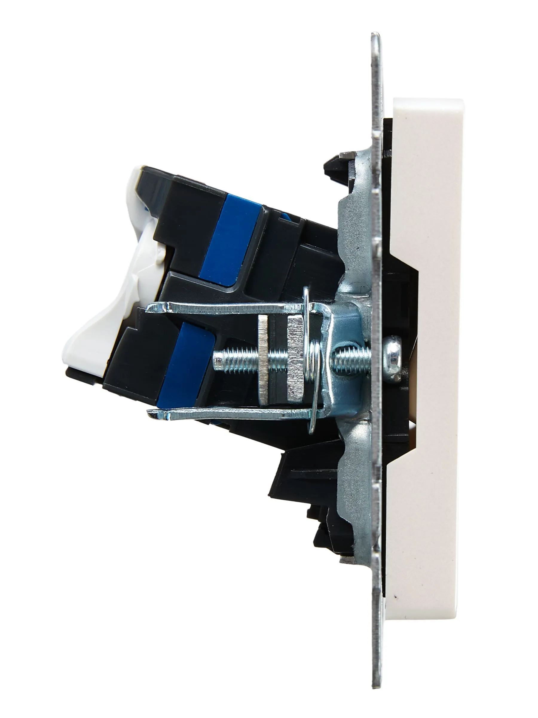 BRITE Розетка компьютерная двойная RJ45 кат.6 РК11-2-БрЖ жемчуг IEK - Фото 6