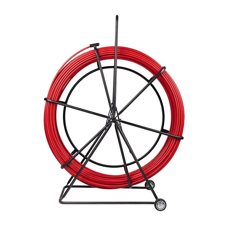 Протяжка кабельная (УЗК в тележке), стеклопруток, d=11,0мм, 150м, красная REXANT - Фото 2