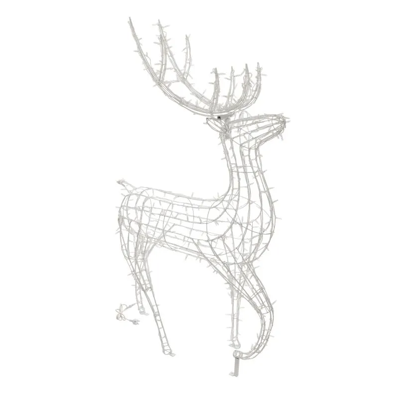 Фигура объемная Олень 115х195 см, 528 LED, IP65, цвет свечения теплый белый NEON-NIGHT