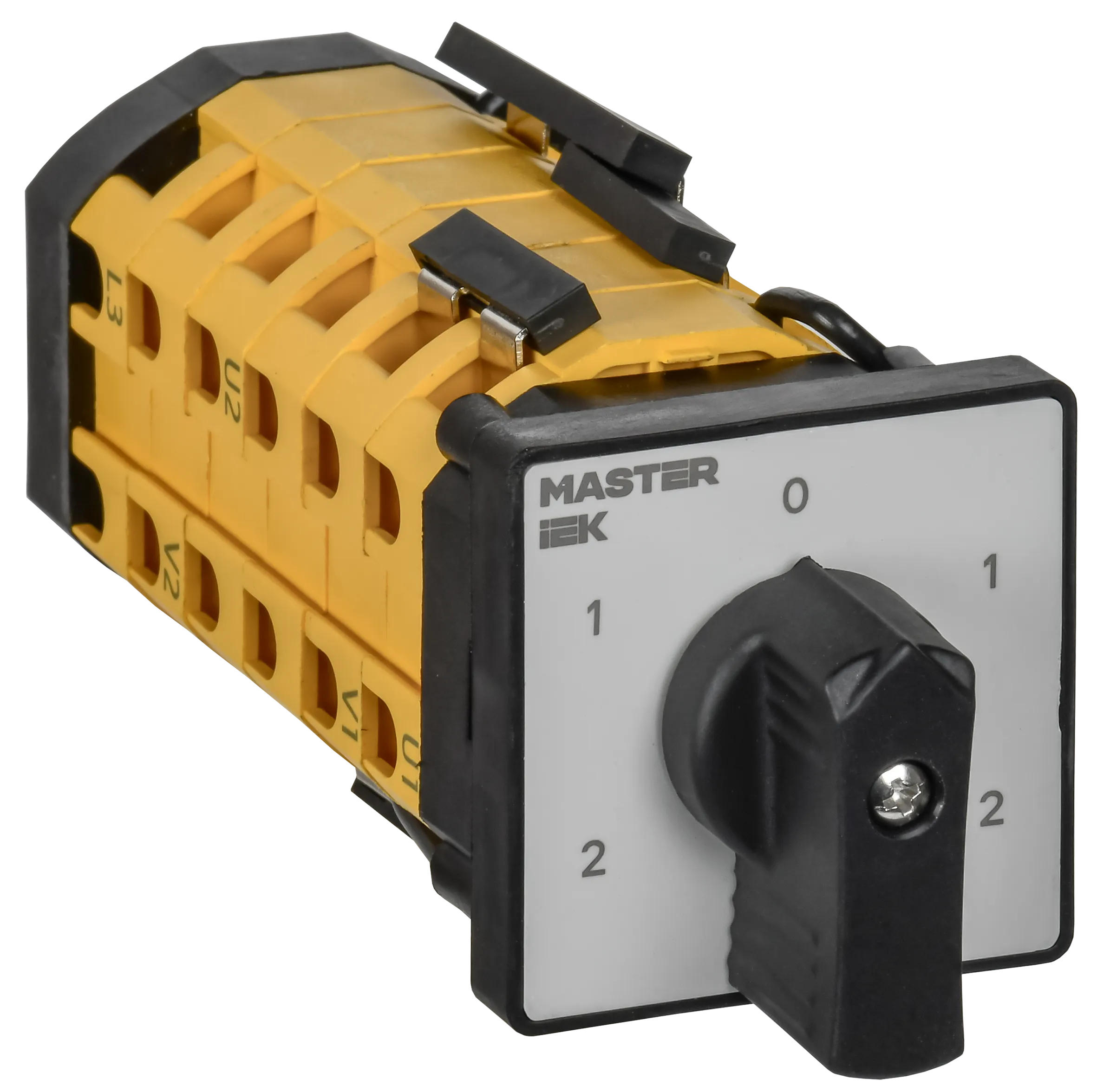 Переключатель кулачковый стандартная рукоятка 10А схема 23 IEK