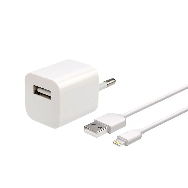 Сетевое зарядное устройство «Квадрат» USB (СЗУ) (1000 mA) белое REXANT - Фото 2