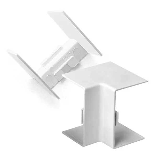 Угол внутр. (25х25) (4 шт) белый EKF-Plast