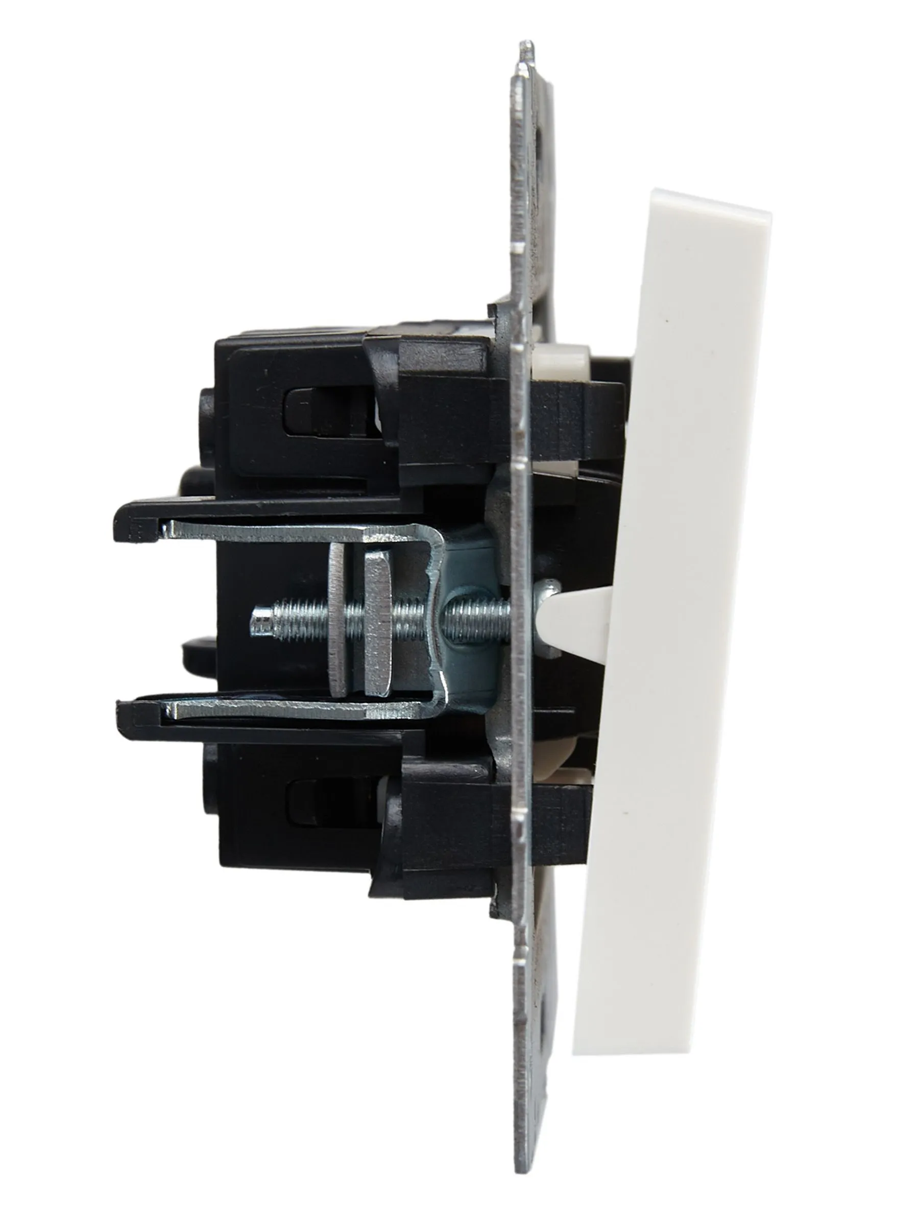 BRITE Выключатель 1-клавишный проходной с индикацией 10А ВС10-1-7-БрБ белый IEK - Фото 7