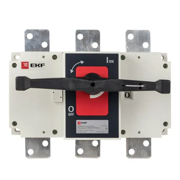 Рубильник-выключатель 1000A 3P c рукояткой управления для прямой установки PowerSwitch EKF - Фото 2
