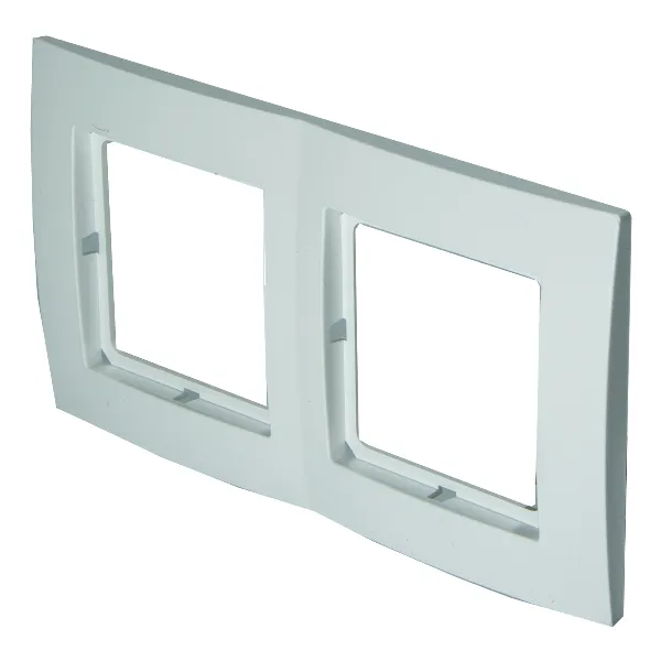 Рамка 2-местная "KD-2-Б" Белая